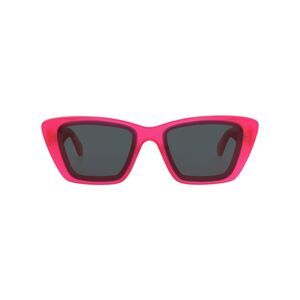 Alaia Square-Frame Recycled Acetate Sunglasses Pink Womens